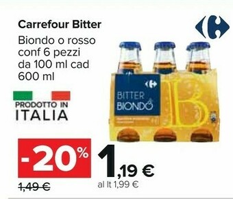 Carrefour Bitter offerta