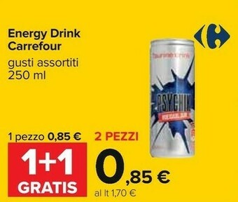 Carrefour Energy drink offerta