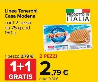 Carrefour Casa Modena Teneroni L'Originale 150 G(ml) offerta