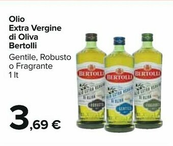 Bertolli Olio Extra Vergine D'Oliva Gentile 1000 G(ml)