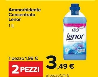 Carrefour Lenor Ammorbidente offerta