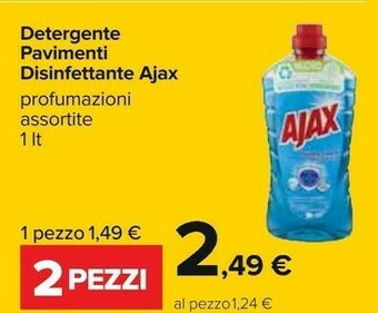 Carrefour Ajax Pulizia pavimenti offerta