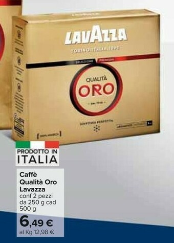 Carrefour Lavazza Caffè offerta