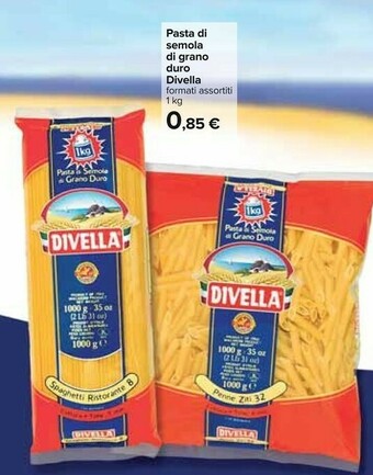 Carrefour Divella Pasta di semola offerta