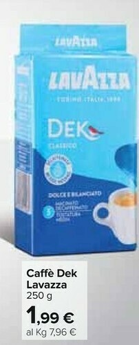 Carrefour Lavazza Caffè offerta