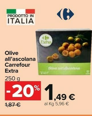 Carrefour Olive offerta