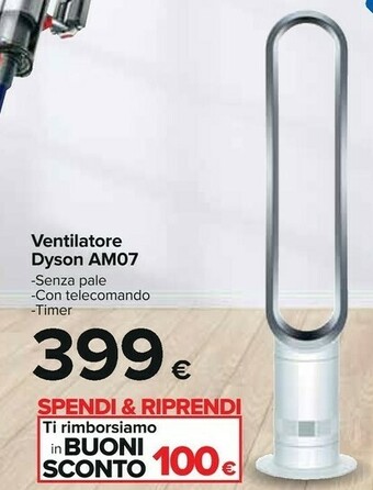 Carrefour Dyson Scopa elettrica offerta
