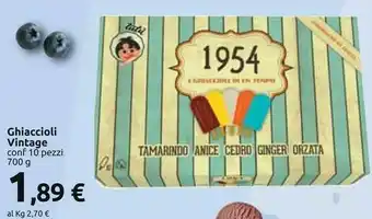 Carrefour Ghiaccioli Vintage offerta