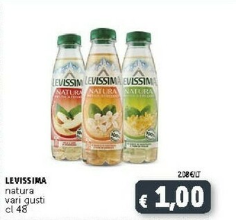 Deco Supermercati Levissima Natura offerta