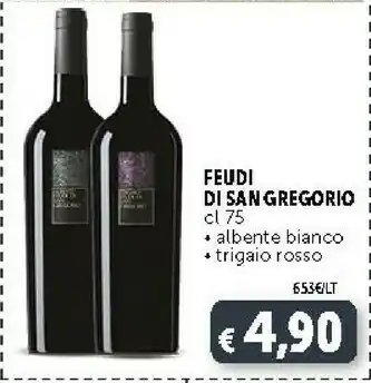 Deco Supermercati Feudi di san gregorio Albente Bianco offerta