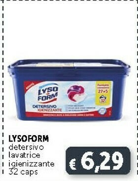 Deco Supermercati Lysoform Detersivo Lavatrice Igienizzante offerta