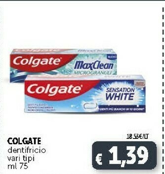 Deco Supermercati Colgate Dentifricio offerta