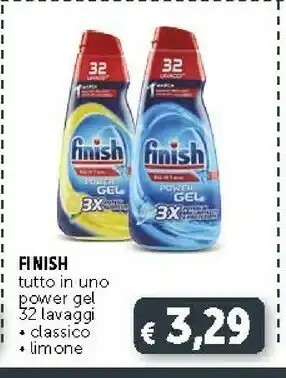 Deco Supermercati Finish Tutto In Uno Power Gel offerta