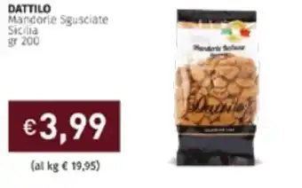 Prezzemolo e Vitale Dattilo mandorle sgusciate 200 gr offerta