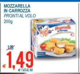 MD Discount Mozzarella In Carrozza Pronti Al Volo 200 g offerta
