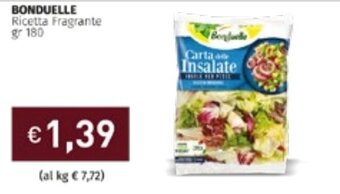Prezzemolo e Vitale Bonduelle Ricetta Fragrante 180 gr offerta