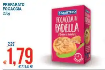 MD Discount S. Martino Preparato Focaccia 250 g offerta