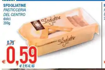 Sfogliatine Pasticceria Del Centro dolci 200g