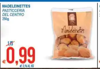 MD Discount Madeleinettes Pasticceria Del Centro 250 g offerta