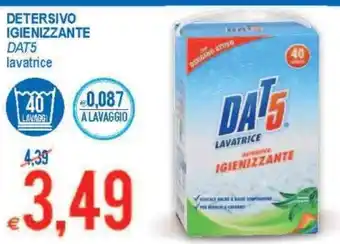 MD Discount Dat 5 Detersivo Igienizzante lavatrice offerta
