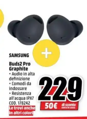 Samsung Buds2 Pro Graphite