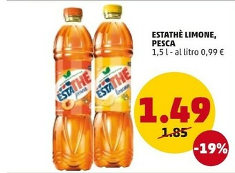 PENNY Ferrero EstaThè Limone 1500 G(ml) offerta
