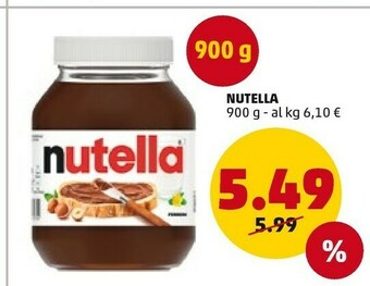PENNY Ferrero Nutella offerta