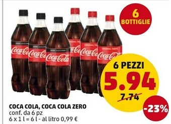 PENNY Coca Cola Coca-Cola - Coca-Cola Zero offerta