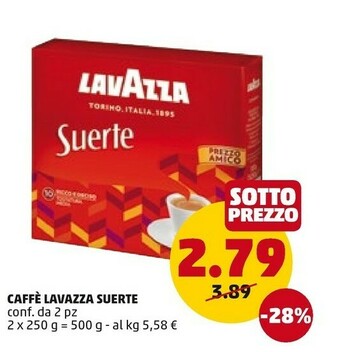 PENNY Lavazza Suerte Caffè offerta