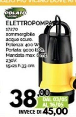 Orizzonte Pompe sommerse offerta