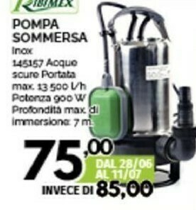 Orizzonte Pompe sommerse offerta