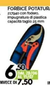 Orizzonte Forbici per potatura offerta