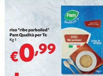 Pam Pam & Panorama - Riso Ribe Parboiled offerta
