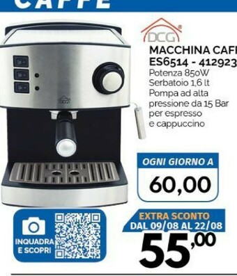 Orizzonte Macchina del caffè offerta