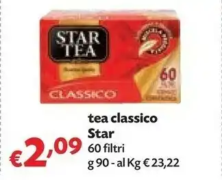 Pam Star Tea Classico offerta