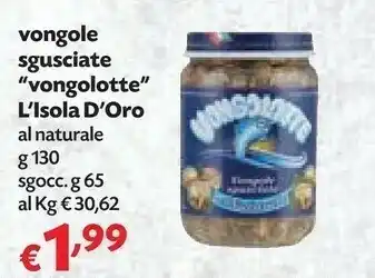 Pam Vongolotte - Vongole Sgusciate Al Naturale offerta