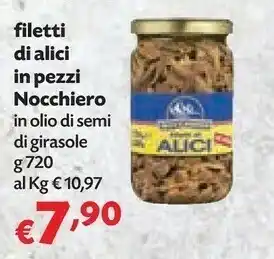 Pam Nocchiero Filetti Di Alici In Olio Di Semi Di Girasole offerta