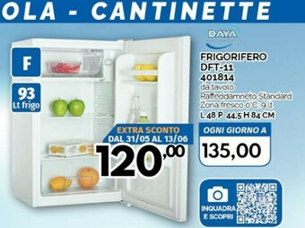 Orizzonte Daya Frigoriferi offerta
