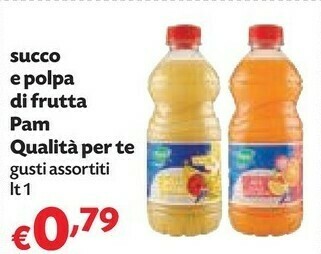 Pam Pam Succo E Polpa Di Frutta offerta