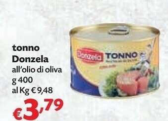 Pam Donzela Tonno All'Olio Di Oliva offerta
