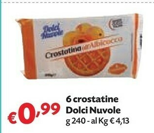 Pam Dolci Nuvole 6 Crostatine offerta