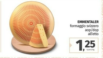 Emmentaler Formaggio Svizzero AOP/ DOP