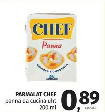 Pam Parmalat Panna Chef 200 G(ml) offerta