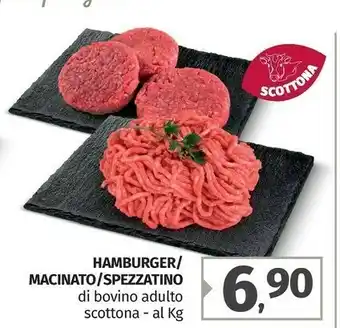 Pam Hamburger/ Macinato/ Spezzatino Di Bovino Adulto Scottona offerta
