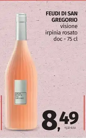 Pam Feudi Di San Gregorio Visione Irpina Rosato DOC offerta