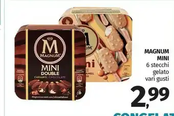 Pam Algida Magnum Mini Cookie White offerta