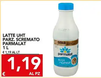 TuoDi Parmalat Latte parzialmente scremato offerta