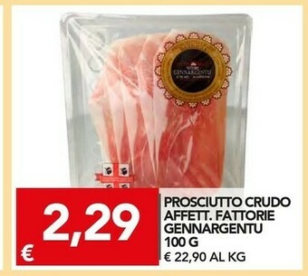 TuoDi Fattorie gennargentu Prosciutto crudo offerta