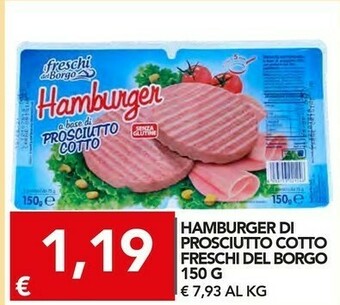 TuoDi Del borgo Hamburger offerta