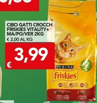 TuoDi Friskies Cibo per gatti offerta